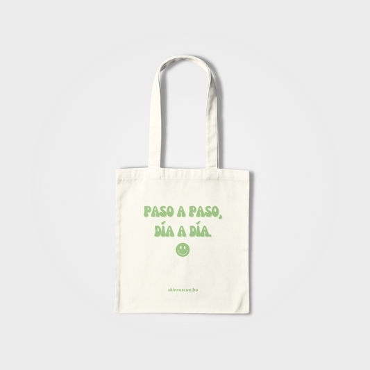 Paso a Paso, Día a Día Tote Bag