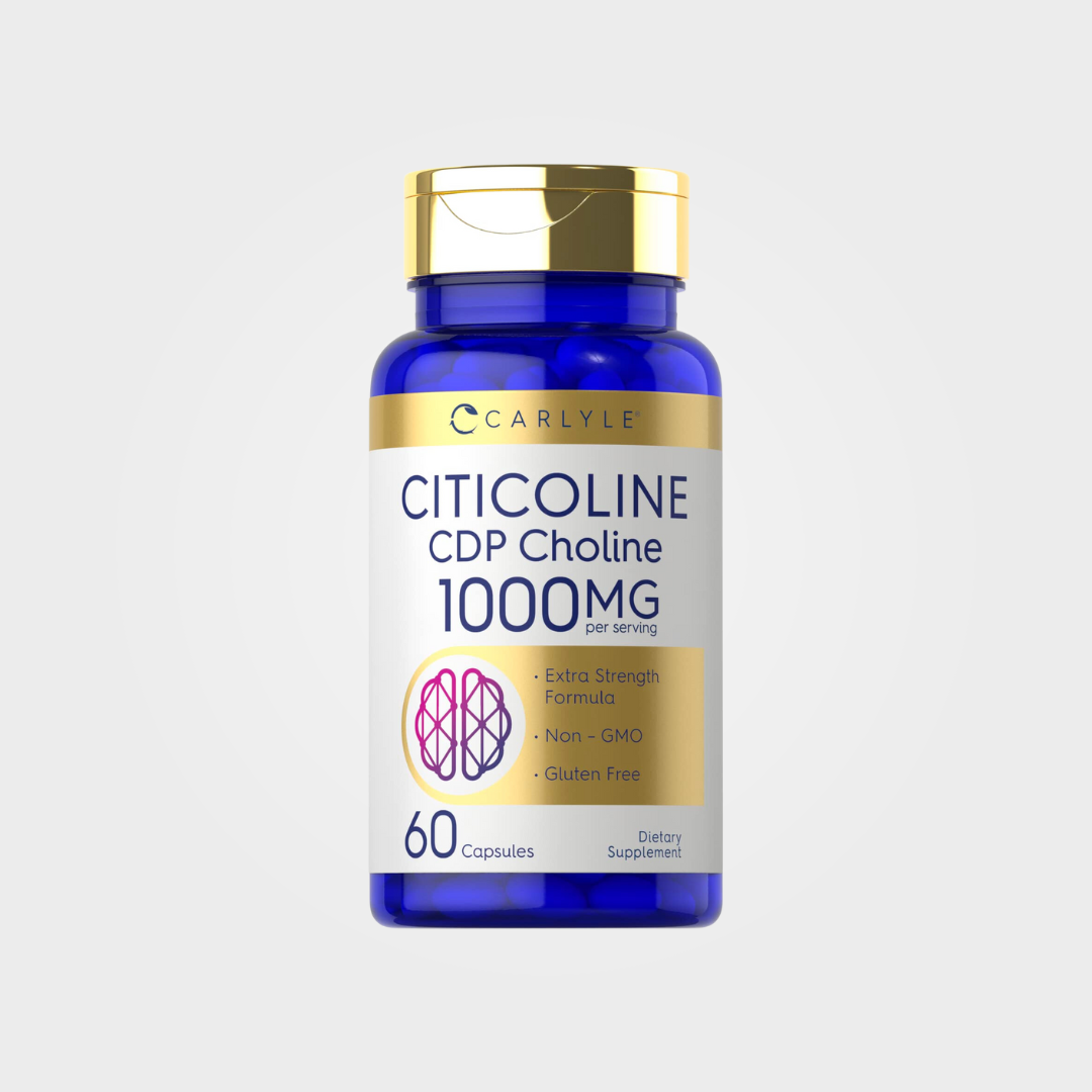 Carlyle Citicoline CDP Choline 1000mg | 60 Cápsulas